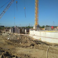 Продолжаются работы по устройству стен техподполья ЖСК "Здоровье" - Фонд содействия развитию жилищного строительства Свердловской области